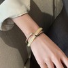 Gold Cuff Bracelet Jade Bracelets for Women Gold Wave Bracelets