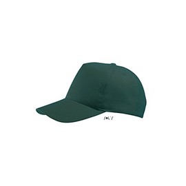 SOL´S Five Panel Cap Buzz, Size: One Size, Colour: Forest Green