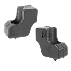 2017 through 2022 Ford Super Duty OEM Tailgate Top Rubber Bumper Cushion Bushings LH RH Pair