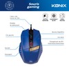 Konix FFF Gaming-Maus für PC - LED-DPI-Anzeige - Fensterwechsel-Taste -