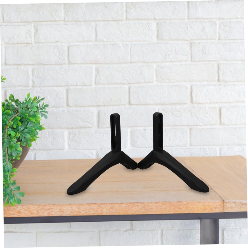 CIYODO 1 Set Tv Stand Base Pedestal Feet Mount Holder