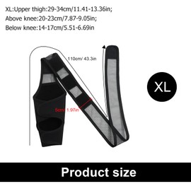 HSUYUN XL Leckschutz Hund Hinterbein, Verstellbar Leckschutz Hinterbein Hund, Schwarz Hunde Kniebandage Hinterbein, für Unterstützung und Schutz der Vorder- und Hinterbeine von Hunden