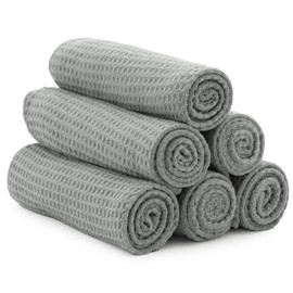 S&T INC. Microfiber Gym Towels, Yoga Towel for Home and Gym Bag, 16 Inch x 27 Inch, 6 Pack