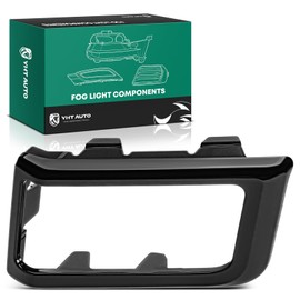 YHTAUTO Fog Light Bezel Fits GMC Sierra 1500 2022-2025 Front Bumper Fog Light Cover Trim Right Passenger Side