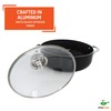IMUSA 9Qt Bistro Ceramic Nonstick Caldero/Dutch Oven with Glass Lid,