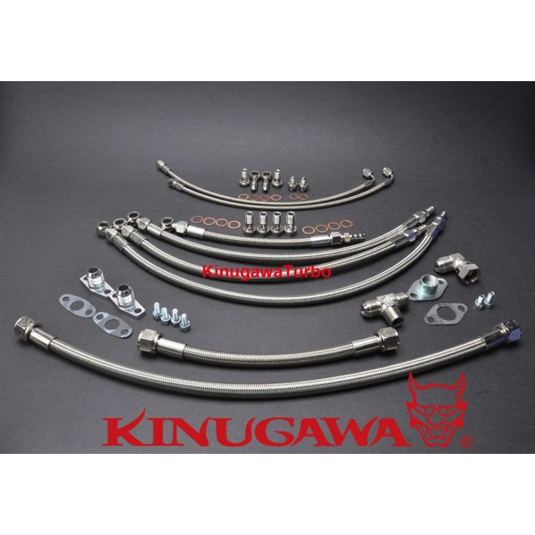 KINUGAWA Turbo Oil & Water Line / Install Kit TOYOTA