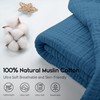 Yoofoss Muslin Blanket 100% Cotton Summer Blanket Large Twin Size