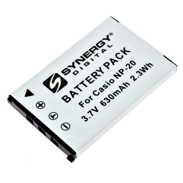 Synergy Digital Camera Battery, Compatible with Casio Exilim EX-S770 Digital
