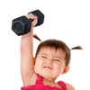Fred Buff Baby Sonajero para bebé en forma de mancuerna