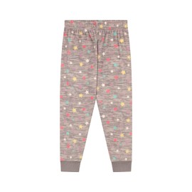 BTween Girls’ 3 Piece Velour Jogger Pants Set, Stars and Rainbows, Size 16