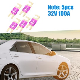 A ABSOPRO AFS Mini ANL Fuses 100A AMP for Car Truck Motorcycle Audio(Set of 5)
