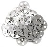 fiXte® Metal Insulation Discs 36mm Stainless Steel Washers Ceiling Wall
