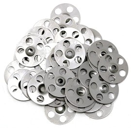 fiXte® Metal Insulation Discs 36mm Stainless Steel Washers Ceiling Wall Platerboard Masonry 90gr / 200gr Packs (200)