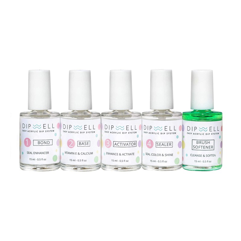 DipWell Professional Acrylic Nail Kit - Easy Dip Powder System