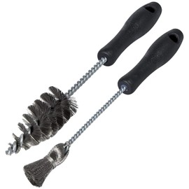 Injector Sleeve Cup/Seat/Bore Cleaning Brush Kit Replace for AP0084 AP0085 3252 Cylinder Head Injector Sleeve Clean Brush Kit Compatible with GM, for Ford, for Caterpillar 3126 C7 C9