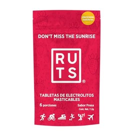 Ruts Energy Electrolitos Masticables Fresa Caja Sachets Dosis