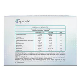 Suplemento Fremalt 30 Sobres 2.5g Sabor Sin Sabor