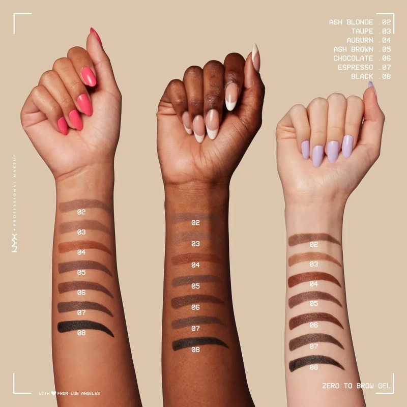 Nyx | Zero To Brow | Gel Para Cejas Con