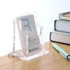 SANRUI Acrylic Business Card Stand Business Card Holder Vertical Organizer