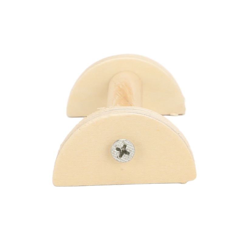 Chick Perch Paw Grinding Stable Structure Arch Shape Wooden Chicken