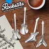 Stainless Steel Teaspoon Guitar Shape - Sugarcaster Rockstirs