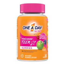 One A Day Teen for Her Multivitamin Gummies, 60 Count
