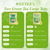 WT WEETEE Green Tea Loose Leaf 8oz /228g, 110+ Cups