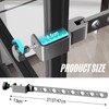 Boxonly Foldable Indoor/Outdoor Swivel Folding 15-Hole Clothes Drying Rack -