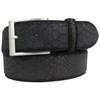 BELTINGER Denim Belt with Python Embossing 4 cm | Leather