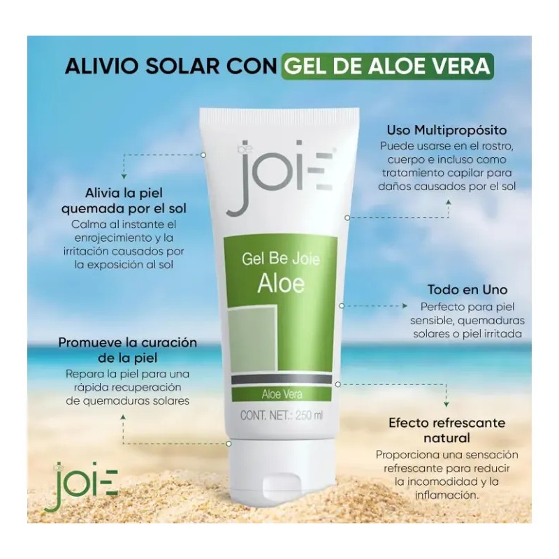 Gel Refrescante Para Piel Irritada Be Joie Aloe
