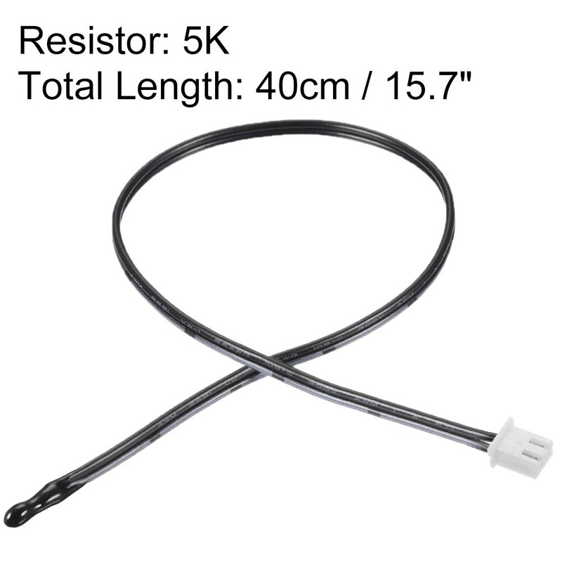 sourcing map 5K NTC Thermistor Probe 15.7 Inch Epoxy Sensitive