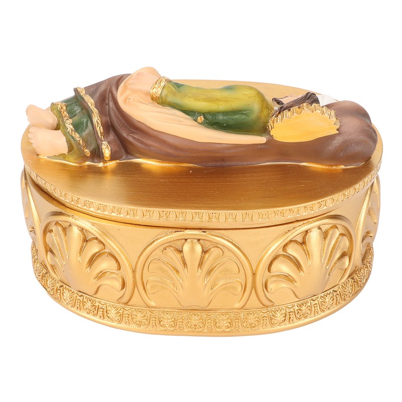 Saint Joseph Jewelry Box Resin Exquisite Workmanship Sleeping Saint Joseph