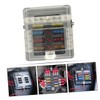 BUGUUYO 6 Way Fuse Block Led Indicator Car Fuse Holder