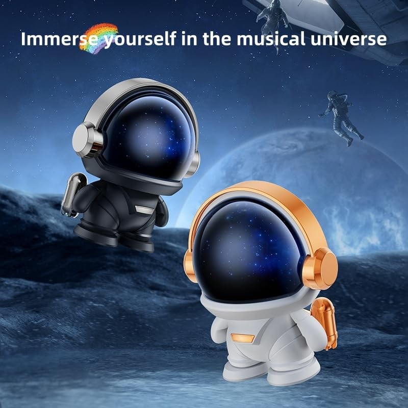 NEVKA Bluetooth Speaker, Portable Wireless Speaker with HiFi Sound Quality,Astronaut