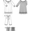 Burda B7156 - Cartamodello per Creare Costumi storici, 19 x