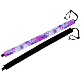 RAVEbandz Women's Adjustable Elastic Headbands (Lifestyle & Fitness) - For Fashion or Workouts - Non Slip Velvet Lined 1 Inch (Spaz)