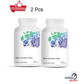 2 Pcs Basic Nutrients Comprehensive Multivitamin 120 Capsules