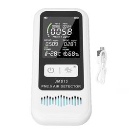 Air Quality Monitor Pm2.5 10 1.0 Detector LCD Display Temperature Tester Meter for Home Room
