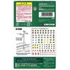 Greenmax N Gauge 2555 Pre-Colored Single Track Column (Brown)