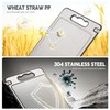 LOZOVIN Double Sided 304 Stainless Steel & Wheat Straw Cutting