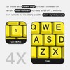 Large Font Yellow Elderly Keyboard Large Print Computer Keyboard, Wired
