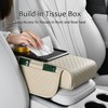 Car Armrest Center Console Pad, Ergonomic 7cm Height Boost, Side