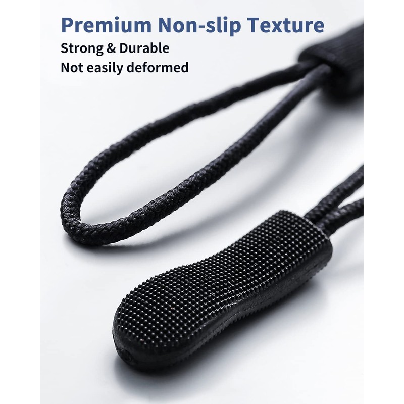 Zipper Pull Replacement 32 Pack, Universal Replacement Zipper Pull Kit,