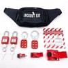 Lockout Tagout Kit - Clamp-On Circuit Breaker Lockout, Group Lockout