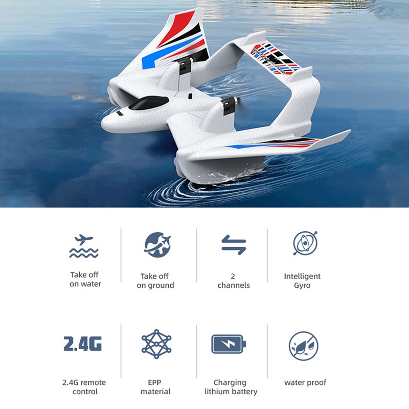 Remote Control Airplane 3in1 Water Land Air Remote Control Airplane