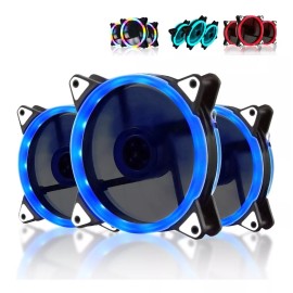 Wnatn Kit De 3 Ventiladores Pc,120mm 1200rpm Disipador Rgb