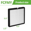 FCFMY 4 Packs True HEPA Replacement Filters Compatible with Westinghouse