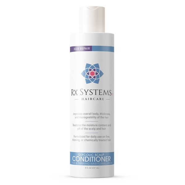 Rx Systems D-Fine Volumizing Glycolic Conditioner 10 oz by Rx Systems