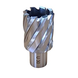 30mm Broaching Cutter For Magnetic Drill Universal Fitting Mag Drilling Bit Annular HSS Rota broach Type Annular Mag Drill Broach Hole Cutter for Steel cutter ranges; 12-32mm Diameter x 25 mm Length