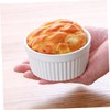 ULTECHNOVO 6Pcs Ceramic Dessert Cups for Baking Ramekins for Pudding